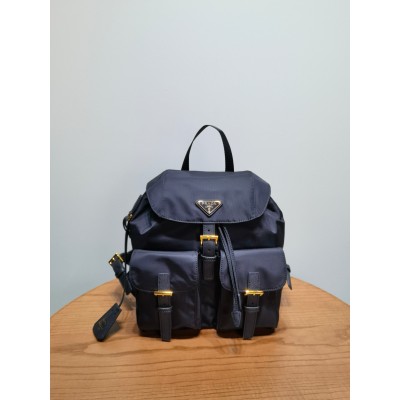 Prada Re-Edition 1978 Small Backpack In Black Re-Nylon