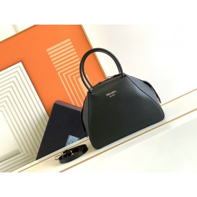 Prada Supernova Small Handbag In Black Leather